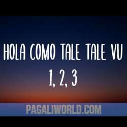 Hola Como Tale Tale Vu Poster