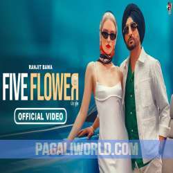 Five Flower Poster