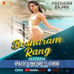 Besharam Rang Poster