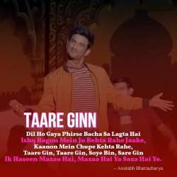 Taare Ginn Poster