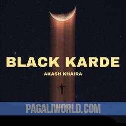 Pind Bhotiya Nu Shaak Black Karde Poster